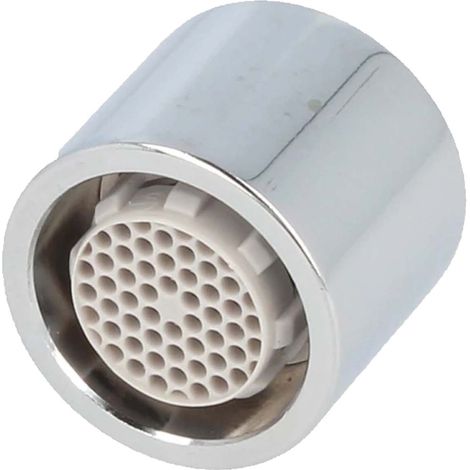 tecuro DESIGN Mischdüse Strahlregler Luftsprudler Ø 21,0 mm - M19,5 x 1 IG chrom (1/4)