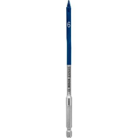 Bosch Accessories 2608900309 Mecchia per legno 6 mm Lunghezza totale 152 mm Alberino esagonale 1 pz.