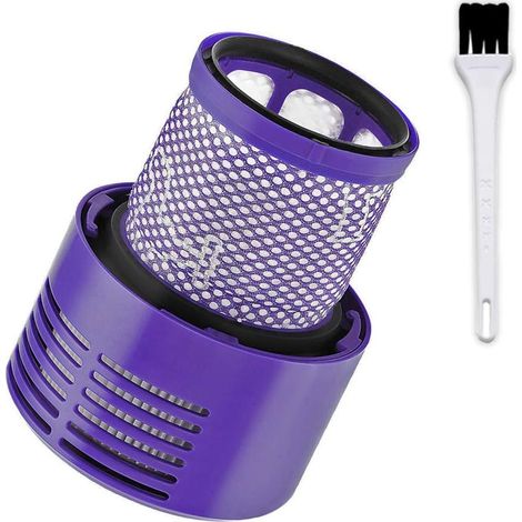 Filtre Lavable pour Aspirateur Dyson Série V10 SV12 avec Brosse de Nettoyage - Filtre de Rechange (1/5)