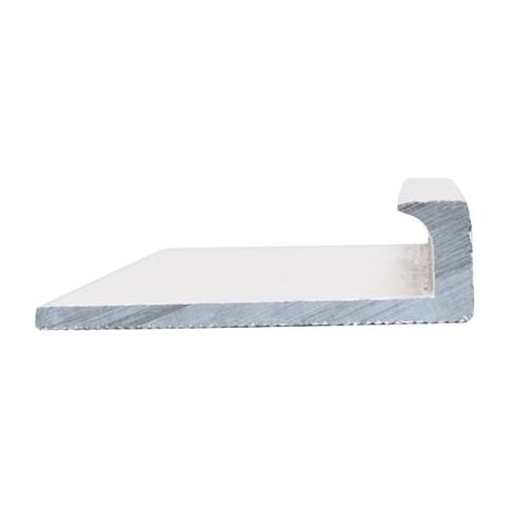 ONDEE ZEN - Profilé de panneau mural finition rectangulaire chromé 4mm (1/4)