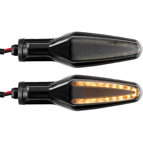 Waterproof motorcycle indicator lights, rotating, 12v, 18 LEDs. Fits R1250GS Adventure, F850GS, R1200GS ADV, S1000R, S1000RR, S1000XR, F750GS, F900R, F900XR, R1200RS, R1250R 2013-2022 (1/5)