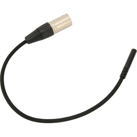 Câble adaptateur XLR femelle-mâle silencieux à faible perte, mini-jack stéréo 3,5 mm vers XLR pour microphone et table de mixage, 30 cm (11,8 pouces). (1/5)