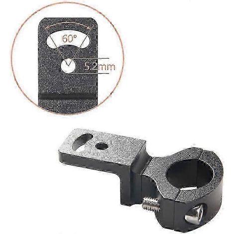 Support de phare universel pour moto (22 mm, 25 mm, 7/8 pouce), fixation par tube, pour style Cafer Racer ou Chopper, TG82P20211224222 (1/4)
