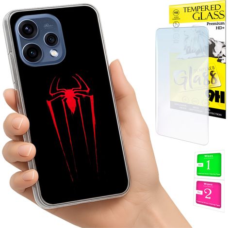 Custodia per Oppo Reno 15 5G, cover fotografica, cover posteriore + vetro 9H (1/5)