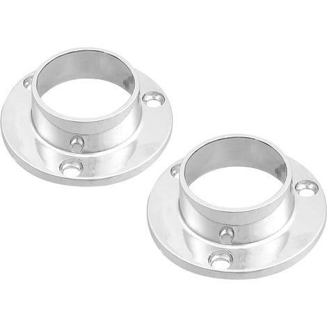 Schrauben Fixierung Baumarkt Metall 25 mm Dia Kleidung Rohr Rod Lever Bracket Sanitär Support Paar