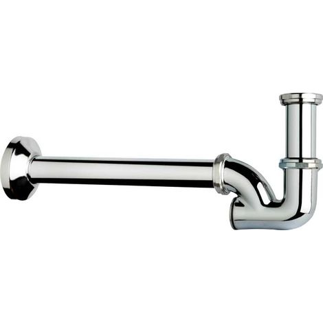 Sifone Per Lavabo Ad U Con Ispezione Posteriore "Europa" Tea Ø 32 X 250 1"1/4