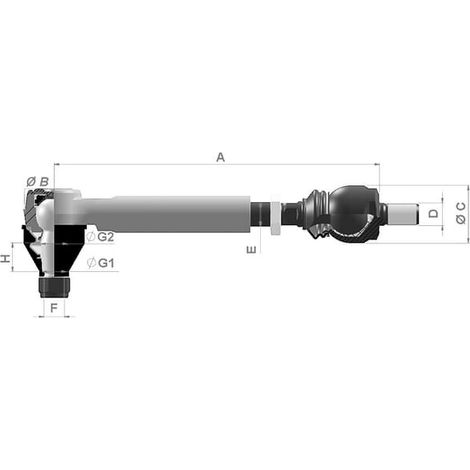 Mittelstange UNIVERSAL SHP486KR