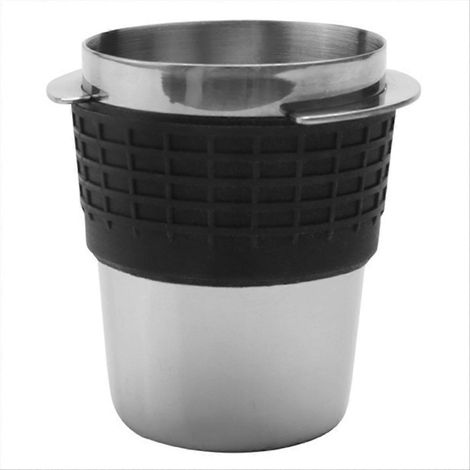 58mm café gobelet doseur Sniffing Mug pour machine espresso argenté (1/5)