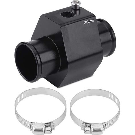 Water Temperature Sensor, Car Water Temp Hose Gauge Adapter Temperature Probe Radiator Joint(28MM) (1/5)