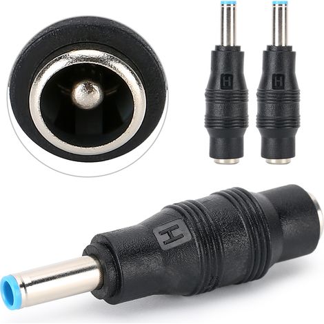 3er-Pack Netzteile: 5,5 x 2,1 mm Buchse auf 4,5 x 3,0 mm Stecker für HP Laptops (1/5)