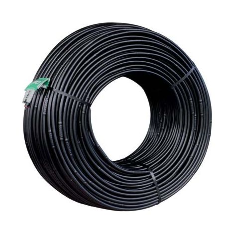 TUBO GOCCIOLANTE FORI 2 PN NERO LT/H 2 MM 16 PASSO CM 50 MT 100 CA
