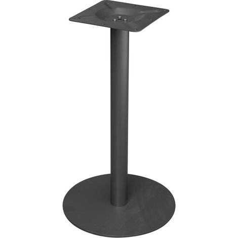 Moia Greenwood Basamento Tavolo Tondo Acciaio Antracite D 40 cm 9,5 kg