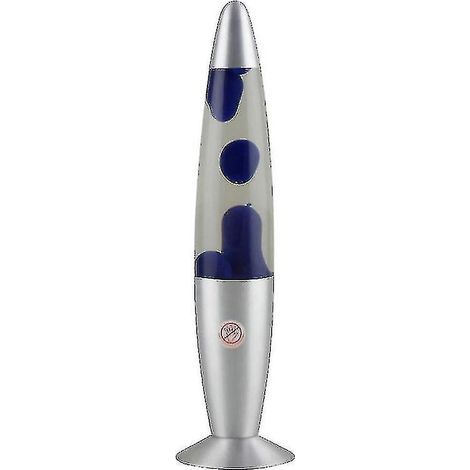 Lampe à lave XXL effet liquide décorative bleu (1/5)