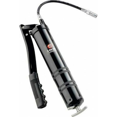 Pompa manuale per grasso 3-in-1 con tubo flessibile 30 cm