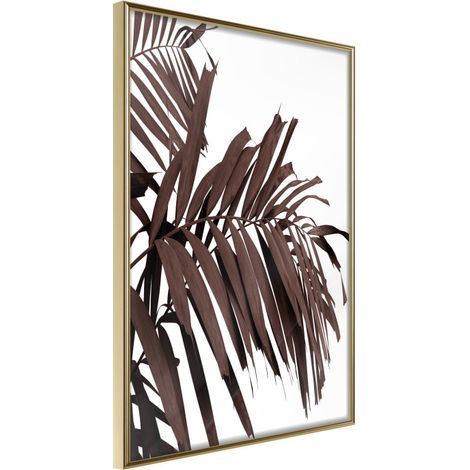 Affiche Murale Encadrée "A Little Bit of Summer" 21 x 30 cm Or
