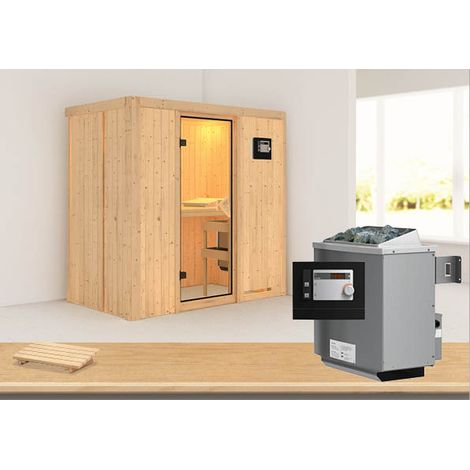 Variado( Front),9KW ext.Strg bronzierte Ganzglastür
