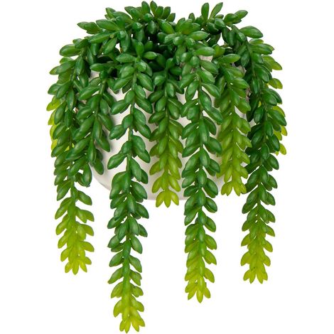 Plante succulente artificielle pour décoration de bureau à domicile (1/5)