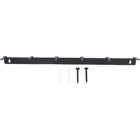 Appendi spazzole di precisione, organizer a 6 ganci, supporto da parete in acciaio inox per spazzole per auto. (1/5)