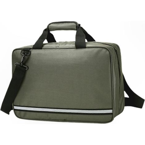 Trousse de Secours Organisateur Vide avec Fermeture Éclair, Sac de Rangement pour Fournitures Médicales, Kit d'Urgence Portable (1/5)