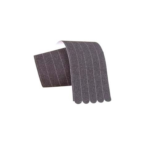 NASTRO ADESIVO ANTISCIVOLO ANTISDRUCCIOLO NERO IN STRISCE- - mm.19h. strisce da cm.60 in conf. pz.5 - 5 blister GEKO
