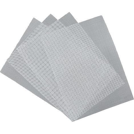 Edelstahl-Drahtgewebe – 4 Stück, 20 Maschen, rostbeständiges Drahtgewebe, 15 x 21 cm, Insektenschutznetz aus Metall für Haus, Küche und Garten (1/5)
