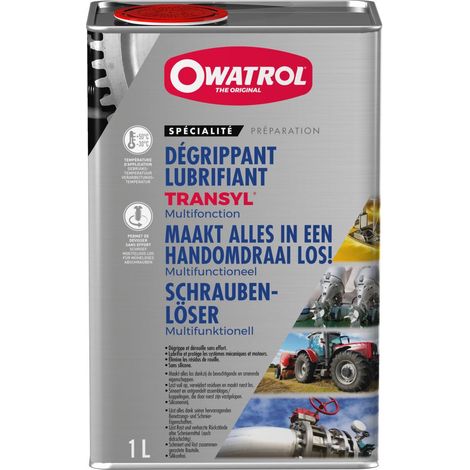 Owatrol – Dégrippant et lubrifiant multifonction 5 litres – Pour métaux, humidité, rouille – Application facile dans les zones inaccessibles