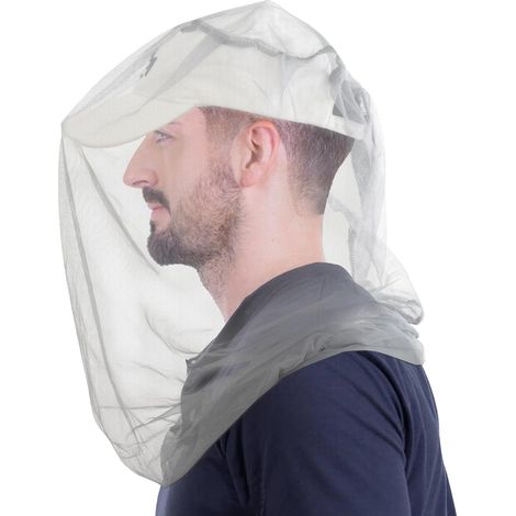 Rete antizanzare premium per la testa - 5 pezzi - Protezione da insetti e mosche - Extra grande e lunga - Maglia fine - Campeggio - Escursionismo - Pesca - 5 pezzi (1/5)