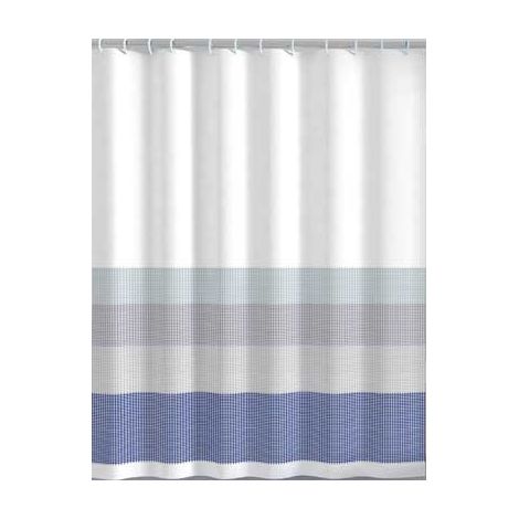 TENDA DOCCIA JEANS TESSUTO  240x200 Multicolore     GEDY