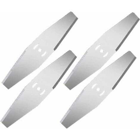 Aiperq Remplacement des Têtes de Lame de Coupe-Herbe Tondeuse à Gazon Lames de Débroussailleuse Têtes de Lame De Désherbant(Blade x 4) (1/4)