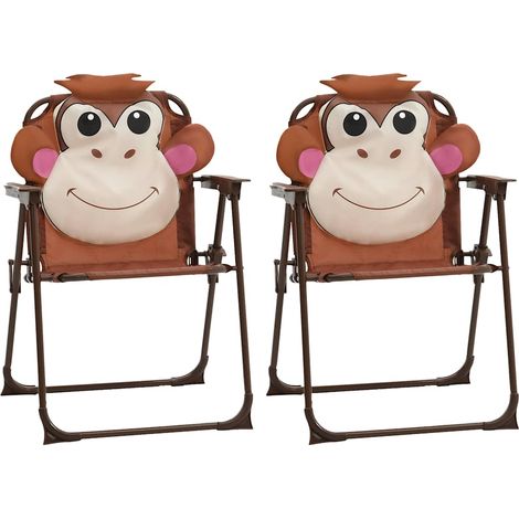 vidaXL Set da Bistrot da Giardino per Bambini con Ombrellone
