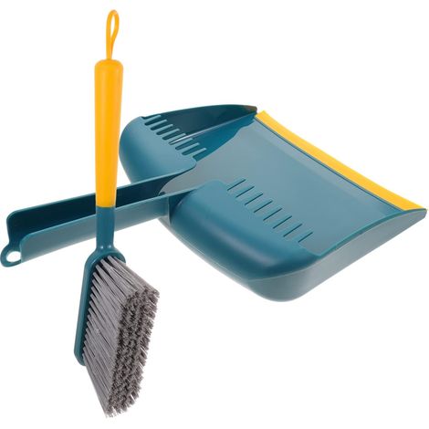 1-delige Stofveger en Schop Set, Keuken Schoonmaakveger, Robuust Materiaal, Kantoor Schoonmaakgereedschap, Praktisch Huisaccessoire (1/5)