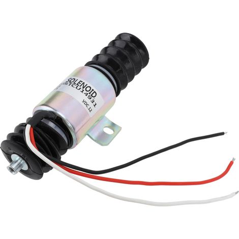 Électrovanne de coupure de flamme pour générateur électrique TCU14931, 12 V, 55 mm, pour système hydraulique de traitement de machines. (1/5)