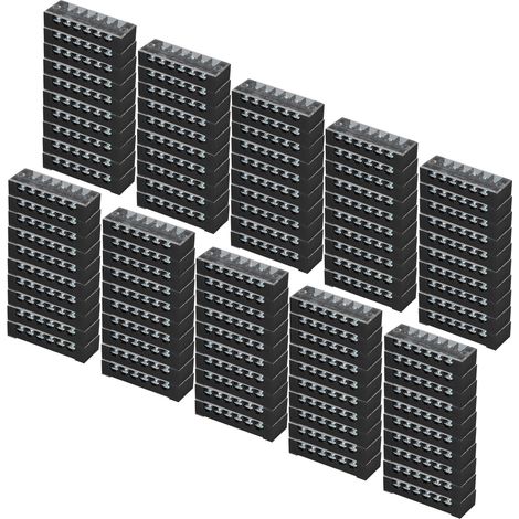 150A 600V Anschlussblock, 100 Stück, elektrische Steckverbinder mit optimaler Leitfähigkeit für industrielle Verteilerschränke und Gehäuse. (1/5)