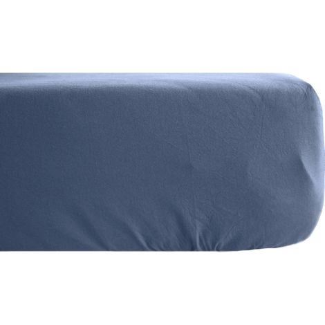 Drap housse coton lavé PALACE 160x200 cm