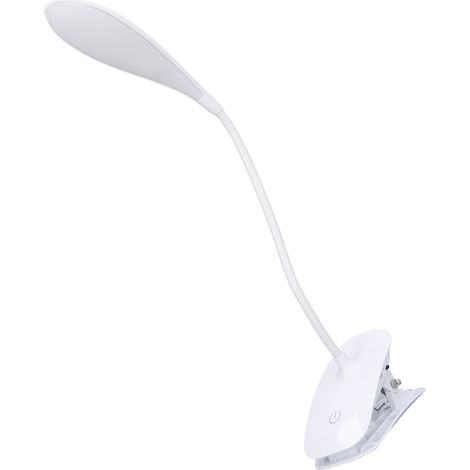 Faltbare LED-Schreibtischlampe für Schüler, wiederaufladbares Nachttischlicht für Kinder, kreative Touch-Clip-Lampe mit eingebautem Akku (Modell WS602/1,5W). (1/5)