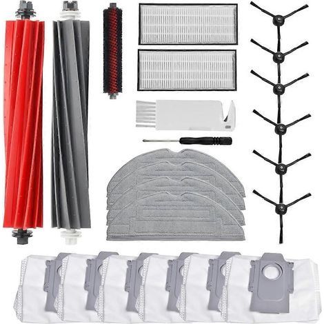 Accessoires pour aspirateur robot Roborock S8 Pro Ultra S8 S8+ : brosse principale, filtre, sac à poussière, pièces de rechange (1/5)
