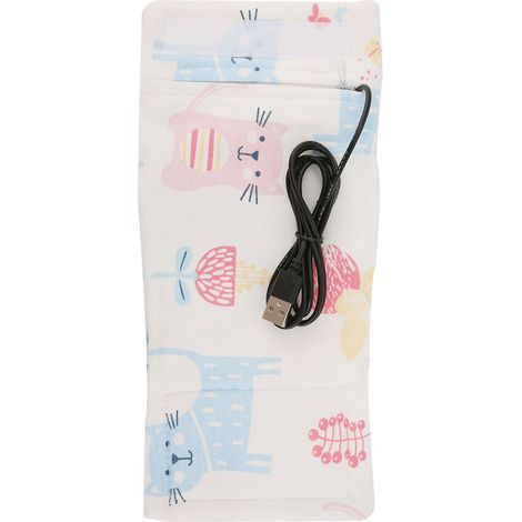 Étui chauffant USB pour biberon, réchaud portable de lait pour bébé, housse isotherme de voyage, thermostat chat. (1/5)
