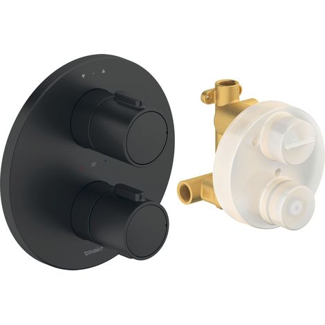 Duravit Grifería termostática Set termostato empotrado, roseta
