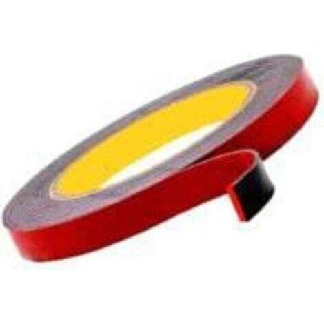 3M VHB Ruban Adhésif Double Face Extra Fort, Noir, Étanche, Résistance à haute température, pour intérieur & extérieur, 3m x 1.5cm (1/5)