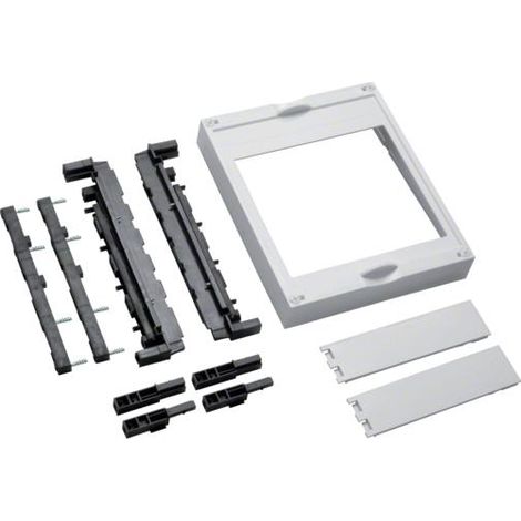Hager UE21E2B porta-accessori nero per guida DIN 630 A