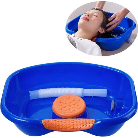 Tragbares Haarwaschbecken lit pour Bettlägerige cheveux Waschen simple. de qualité Praktisch durable pour cuisine (1/5)