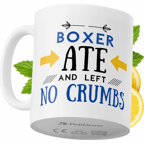 Lustiger Becher für Boxer – ideal für Kaffee und Tee. Mit witzigem Textdesign. Perfekt für Geburtstage, Namenstage, Feiertage und besondere Anlässe. Hochwertiger Becher für Zuhause, Büro und Arbeit. F