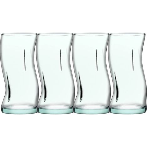 Cocktailgläser, Longdrinkgläser, Trinkgläser 4er-Set - Amorf, 440 ml - Perfekt für Cocktails & Longdrinks (1/5)
