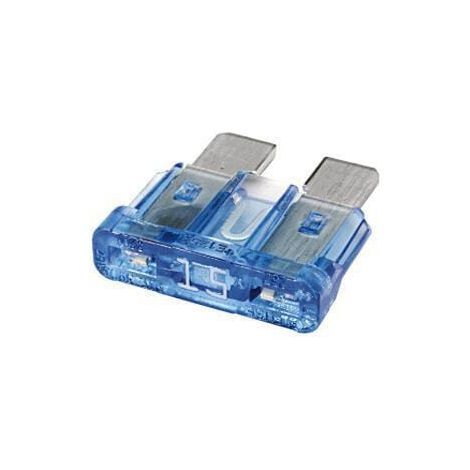 Fusible tipo enchufe est谩ndar 32V 15A Longitud 18,6mm azul paquete 50 unidades Hella HELLA 8JS711687002 (1/2)
