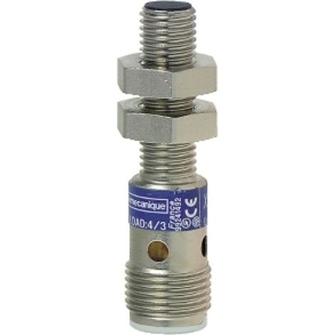 Induktiver Sensor 2,5 mm DC/M12 PNP/NO