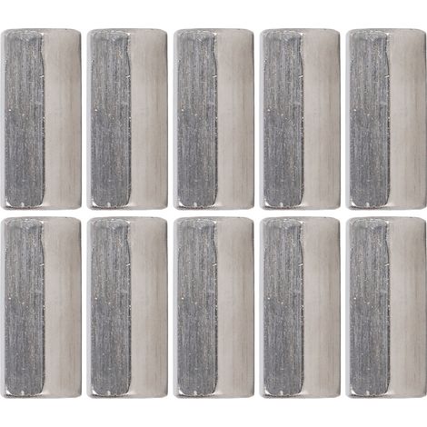 10 Écrous Raccord Hexagonaux en Acier Inoxydable 304 pour Tiges Filetées, Boulons et Vis (1/5)