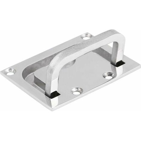 Boucle de plancher en acier inoxydable 316, boucle de pont marine, poignée de trappe, poignée de RV (7657mm) (1/5)