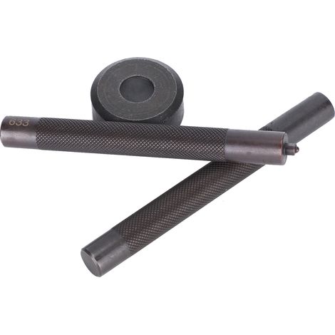 Outil de pose de rivets et boutons pression pour la maroquinerie et projets DIY (1/5)