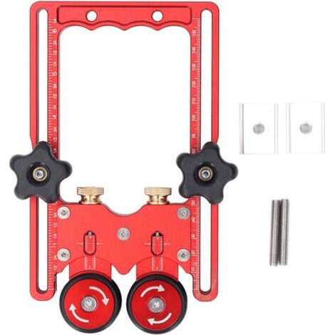 Scie circulaire sur table avec rouleau d’alimentation, roulement à cliquet unidirectionnel, deux lames de scie et dispositif d’orientation d’alimentation sur rail de 160 mm, destinée à la menuiserie.