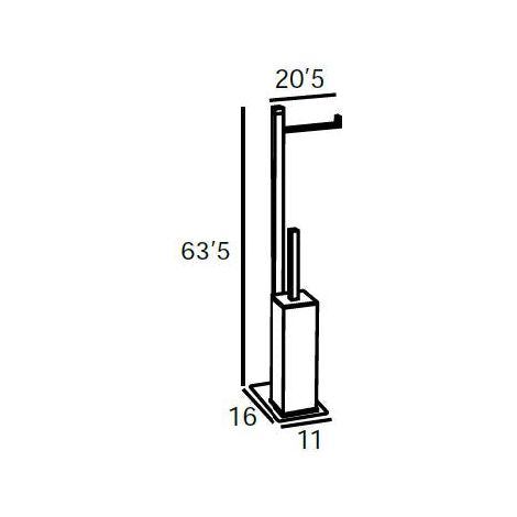 MANILLONS TORRENT 05541081 Auxiliar De Pie Negro Mate - ref: 05541081